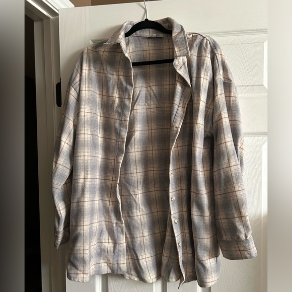 Light Blue Shacket - Picture 1 of 2